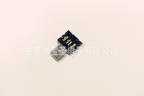 USB-MICRO公+A母無鐵殼超薄轉(zhuǎn)接頭